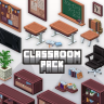 教室家具包School Classroom Furniture Pack