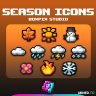 精致的UI | 季节图标