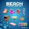 Beach Furniture Set - 沙滩装饰