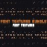 Font Textures Bundle Pack 100$