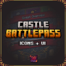 城堡战斗通行证 - 全新的UI包